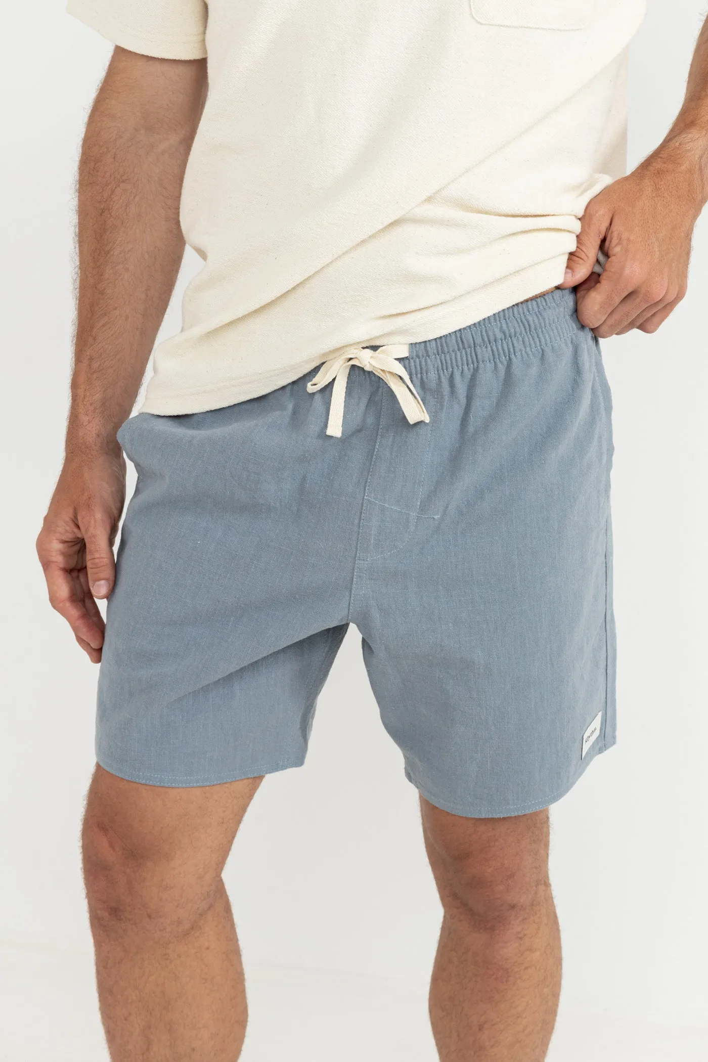 Textured Linen Jam Slate sold by Rhythm. product image thumbnail 2
