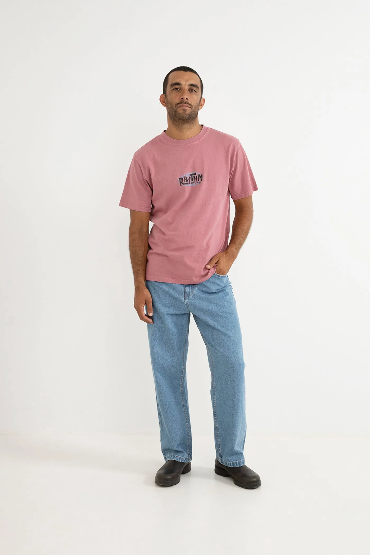 Loop Vintage Ss T-Shirt Fig sold by Rhythm. product image thumbnail 2