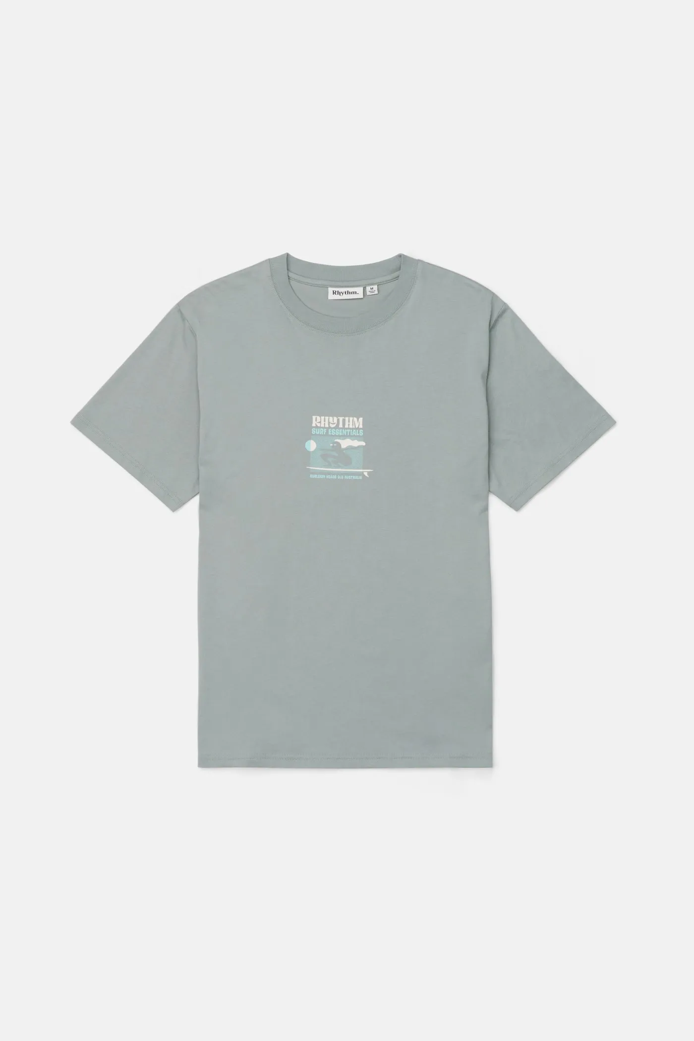 Slide Ss T-Shirt Seafoam sold by Rhythm.