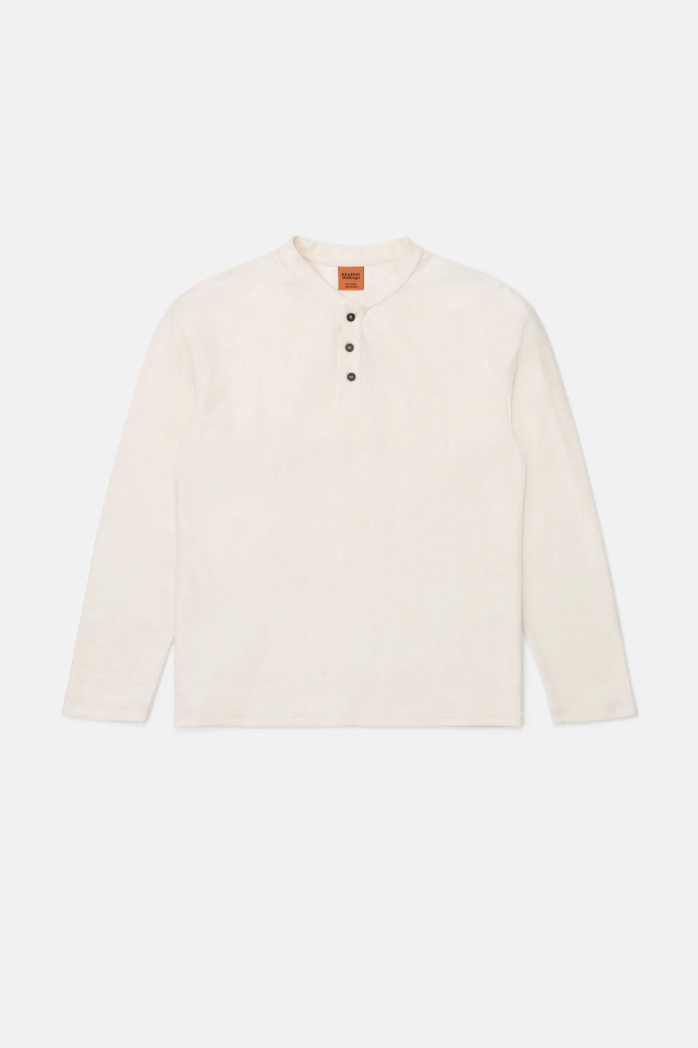 Vintage Terry Ls Henley Natural sold by Rhythm.