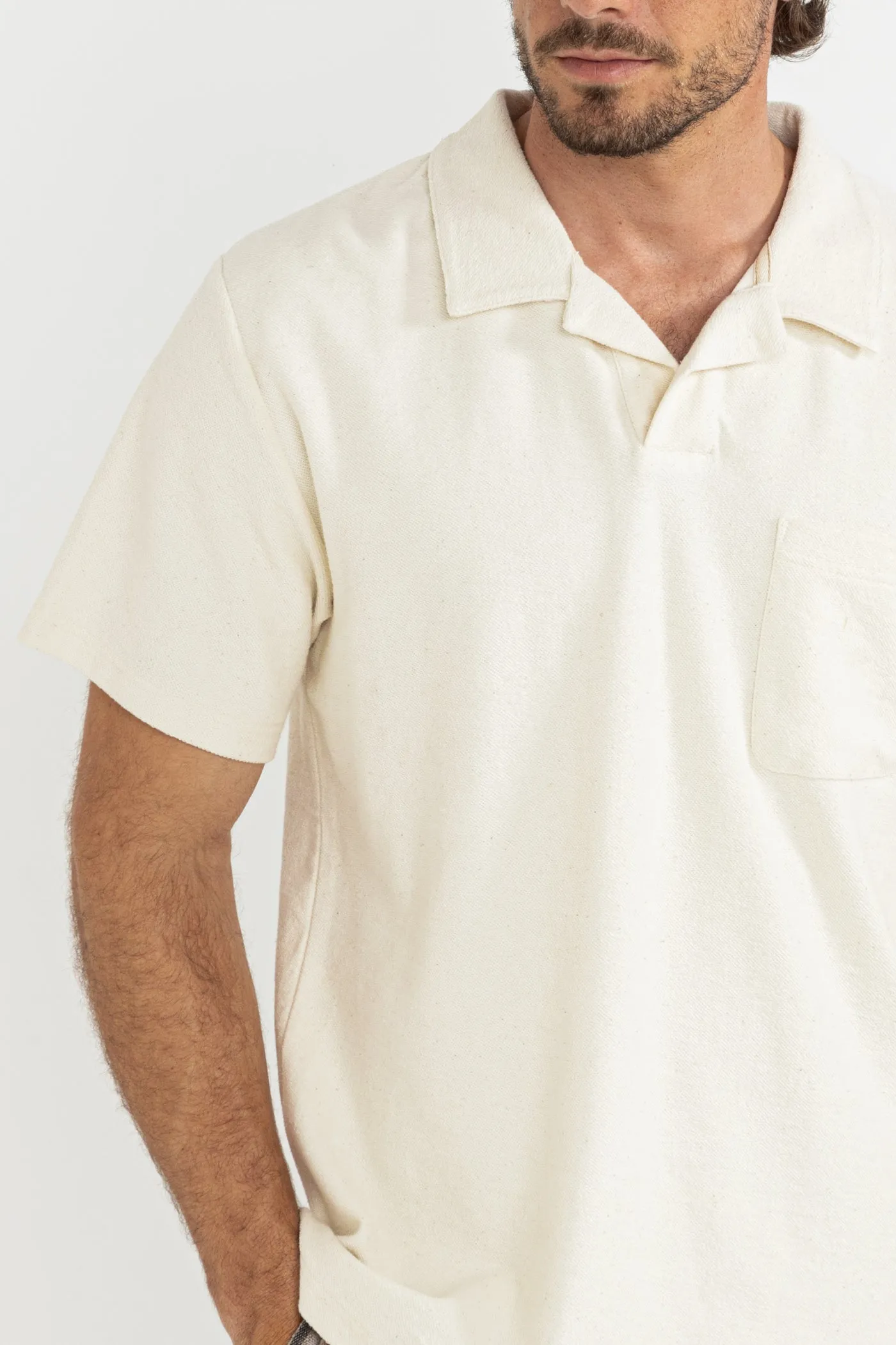 Vintage Terry Polo Natural sold by Rhythm. product image thumbnail 3