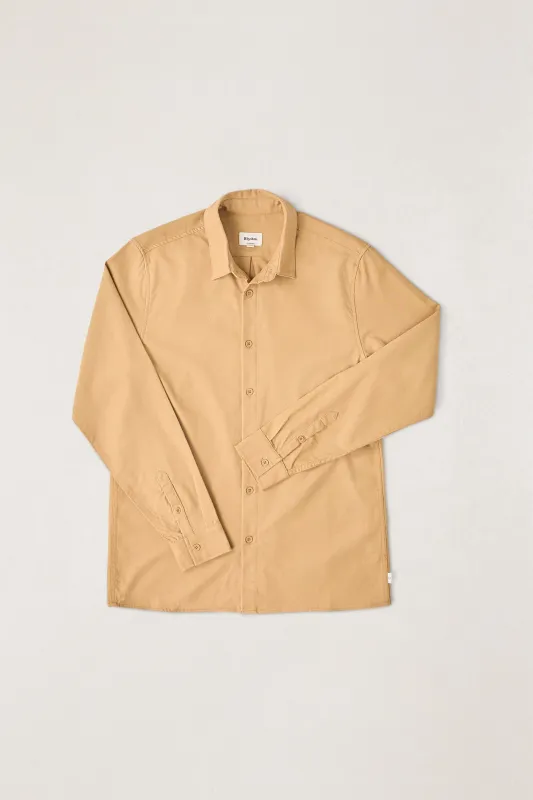 Classic Linen Ls Shirt Ochre sold by Rhythm.