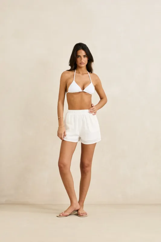 Classic Beach Short White sold by Rhythm.