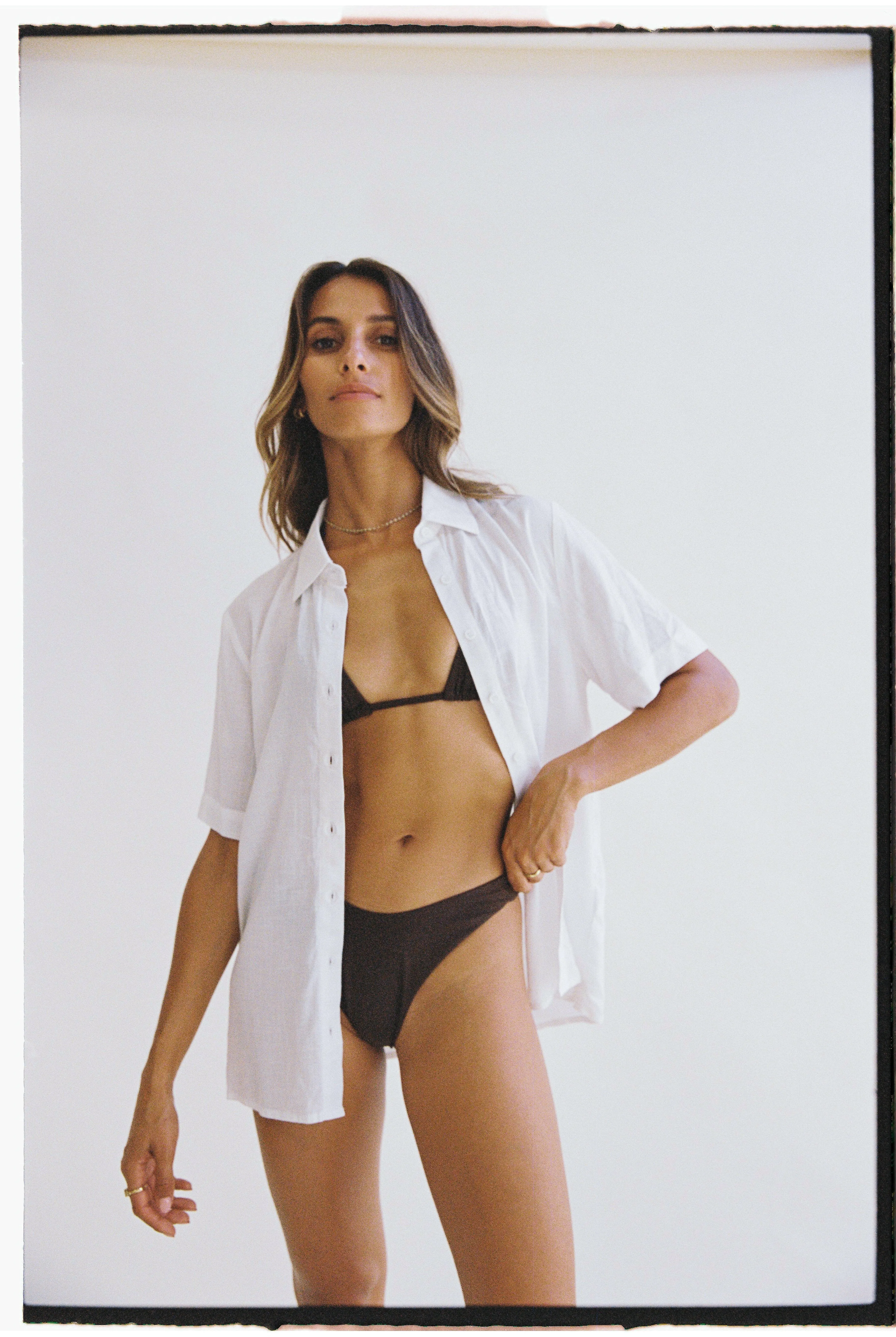 Classic Holiday Pant Chocolate sold by Rhythm. product image thumbnail 2