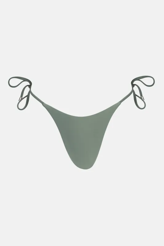 Classic Tie Side Hi Cut Pant Olive sold by Rhythm.