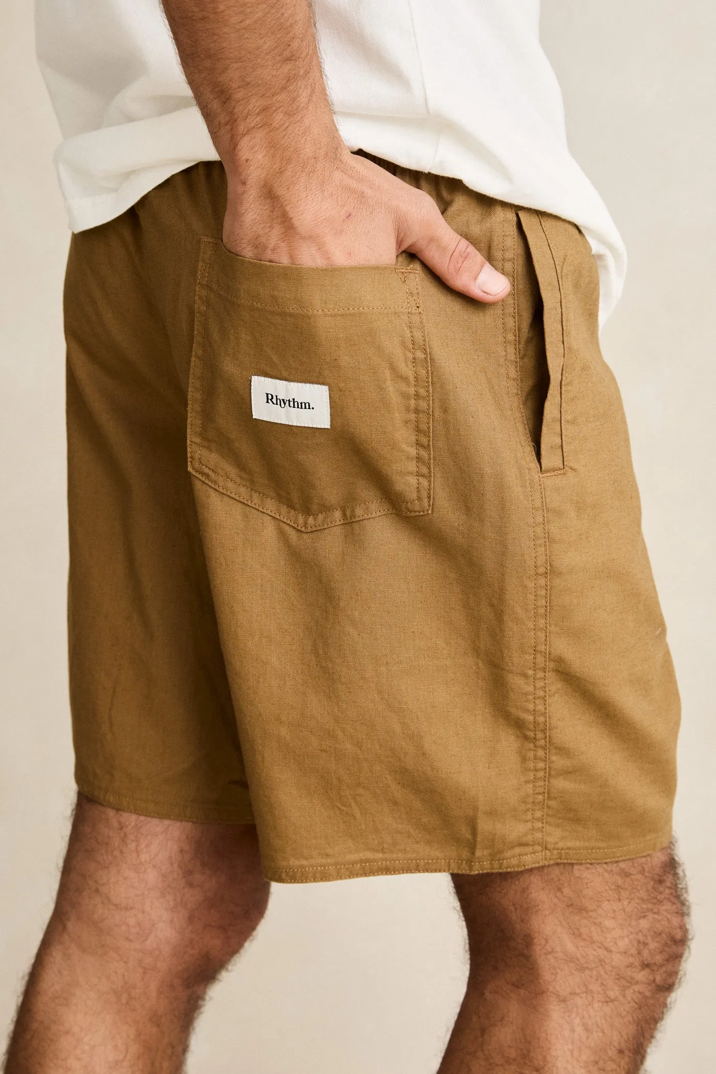 Classic Linen Jam Ochre sold by Rhythm. product image thumbnail 3