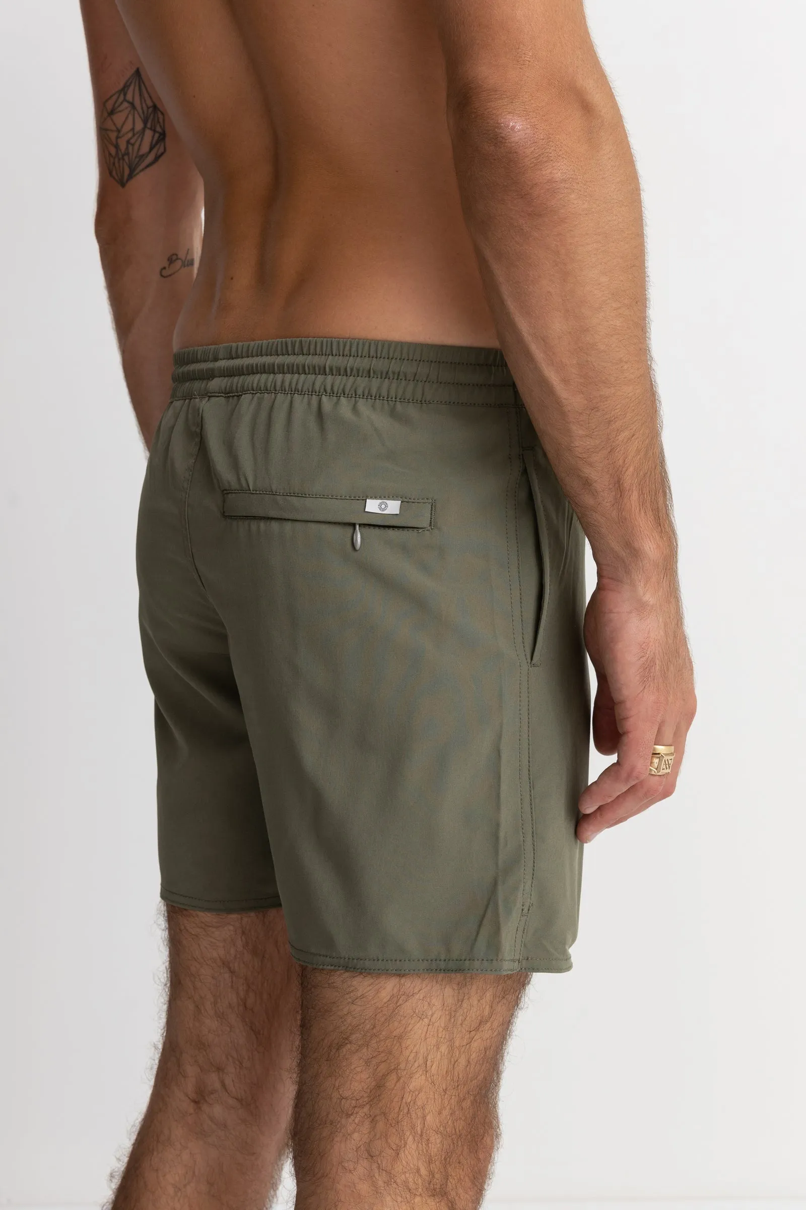 Classic Beach Short Olive sold by Rhythm. product image thumbnail 4