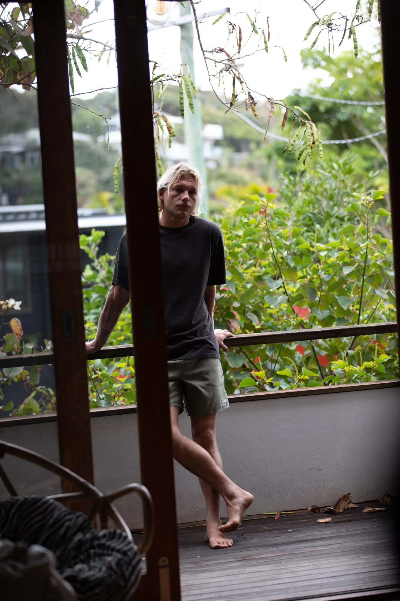 Classic Vintage Tee Vintage Black sold by Rhythm. product image thumbnail 3