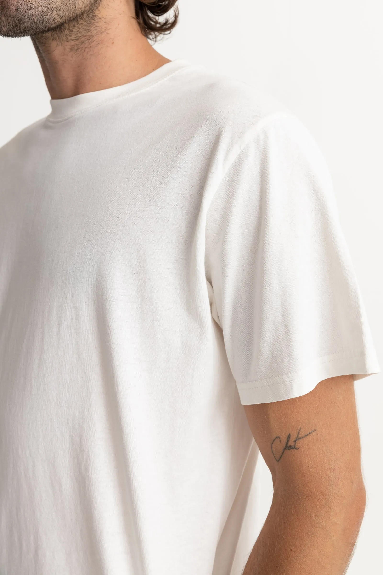 Classic Vintage Tee Vintage White sold by Rhythm. product image thumbnail 5