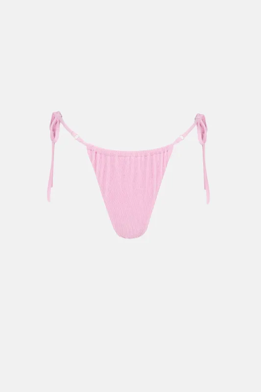 Isla Rib Gathered Tie Side Itsy Pant sold by Rhythm.