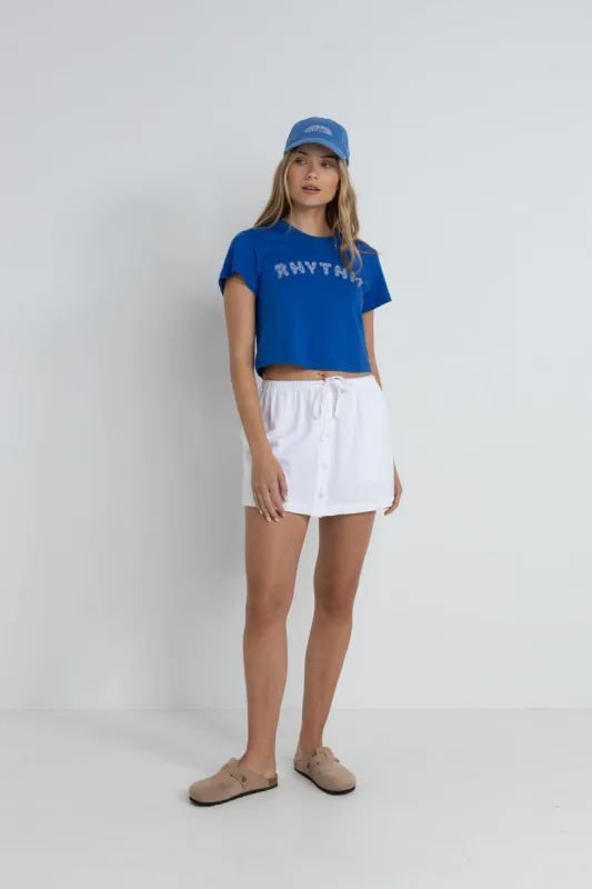 Rhythm Flower Crop Crew Tee sold by Rhythm.