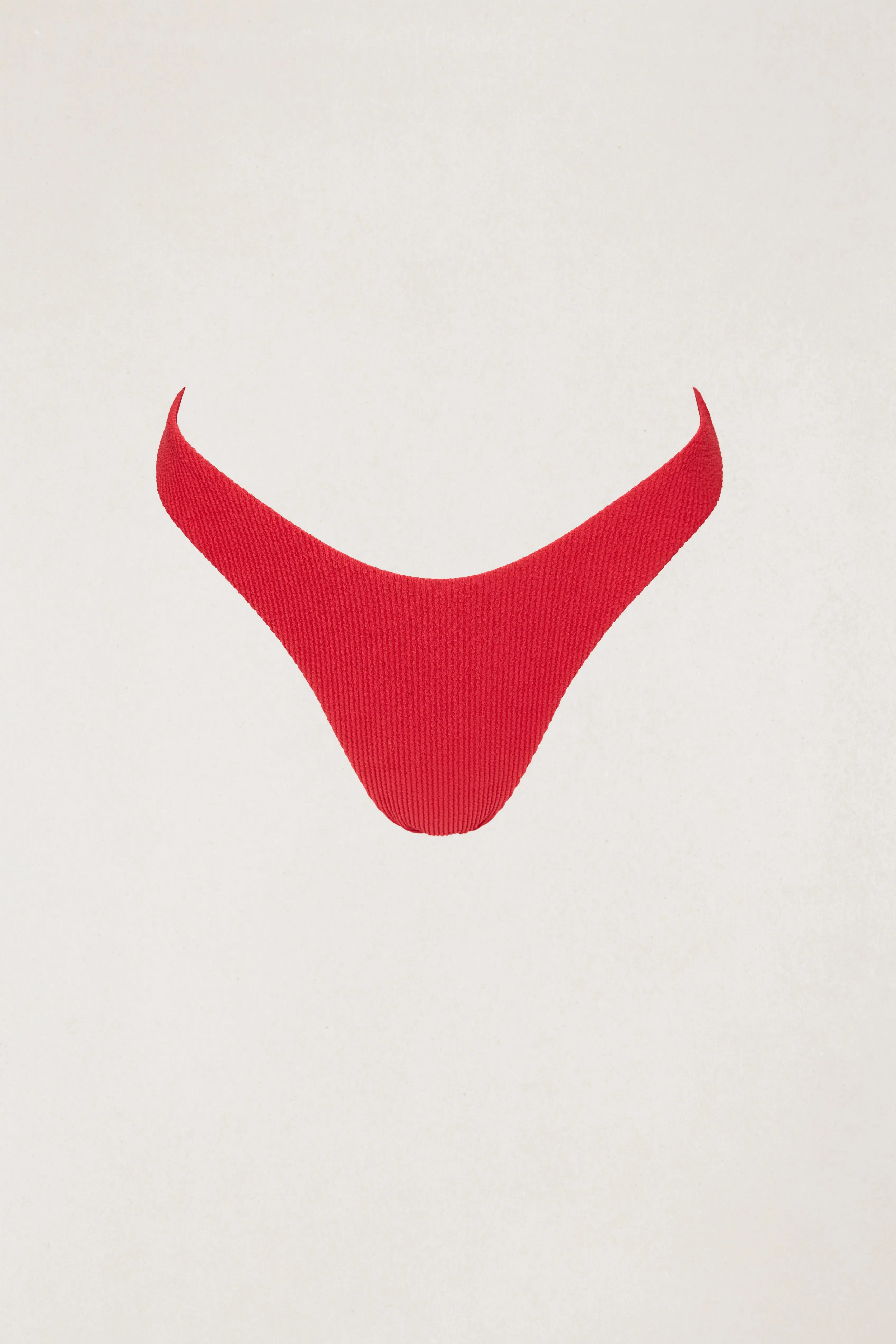 Cheri Textured Hi Cut Pant Cherry sold by Rhythm. product image thumbnail 5