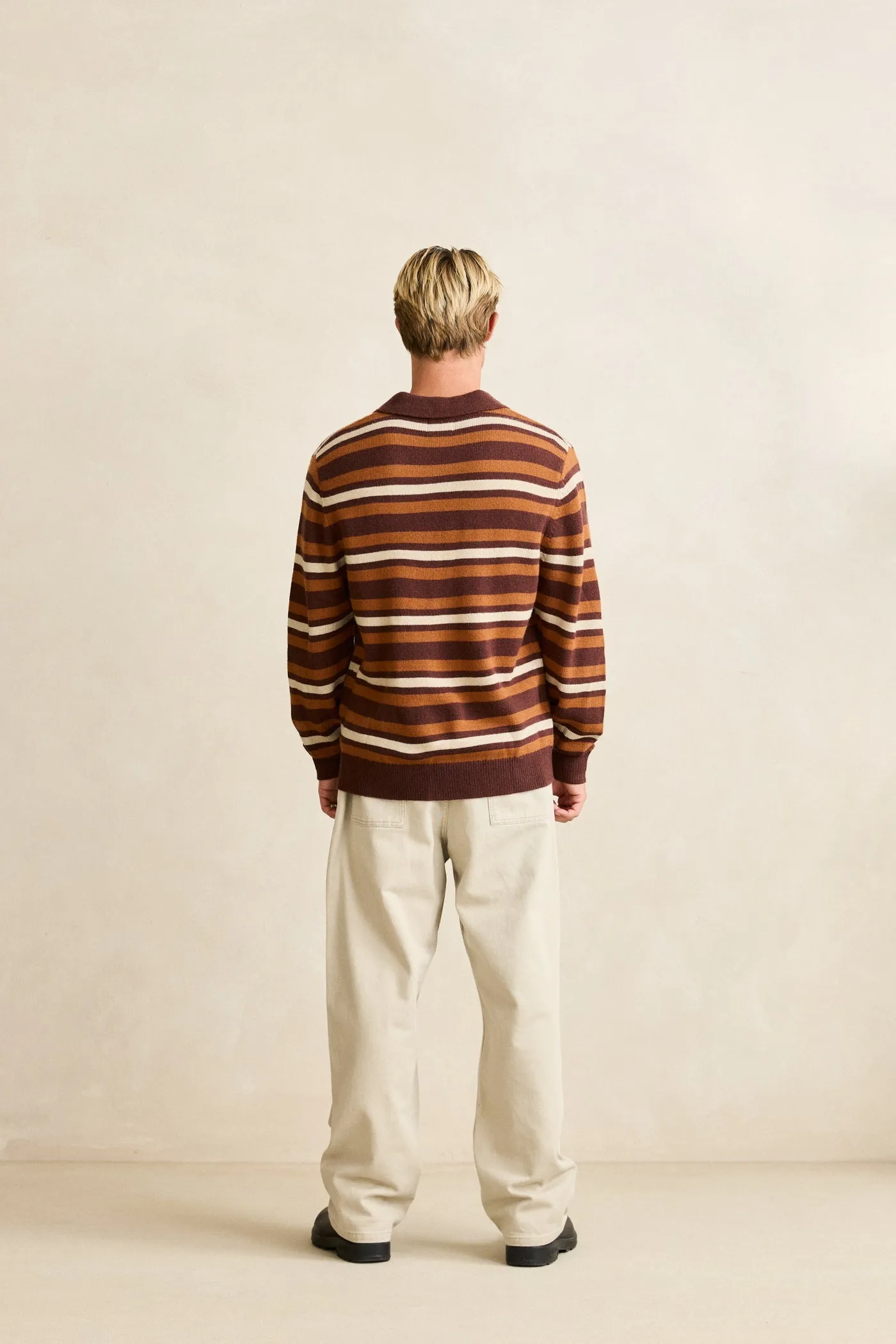 Haight Twill Pant Natural sold by Rhythm. product image thumbnail 5