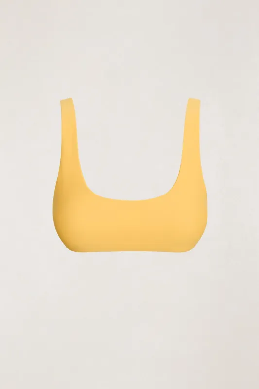 Classic Crop Top Butter sold by Rhythm.