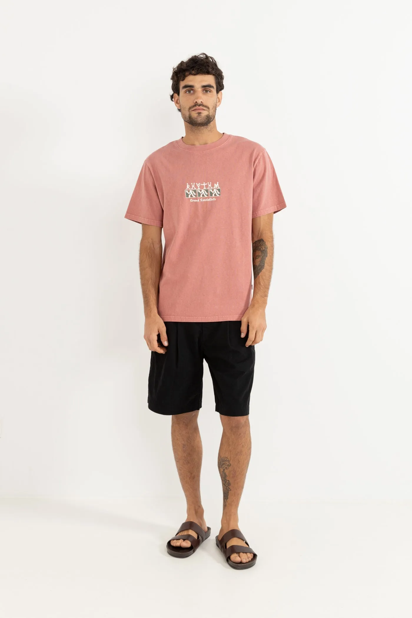 Sound Specialist Vintage Ss T-Shirt Dusty Rose sold by Rhythm. product image thumbnail 5