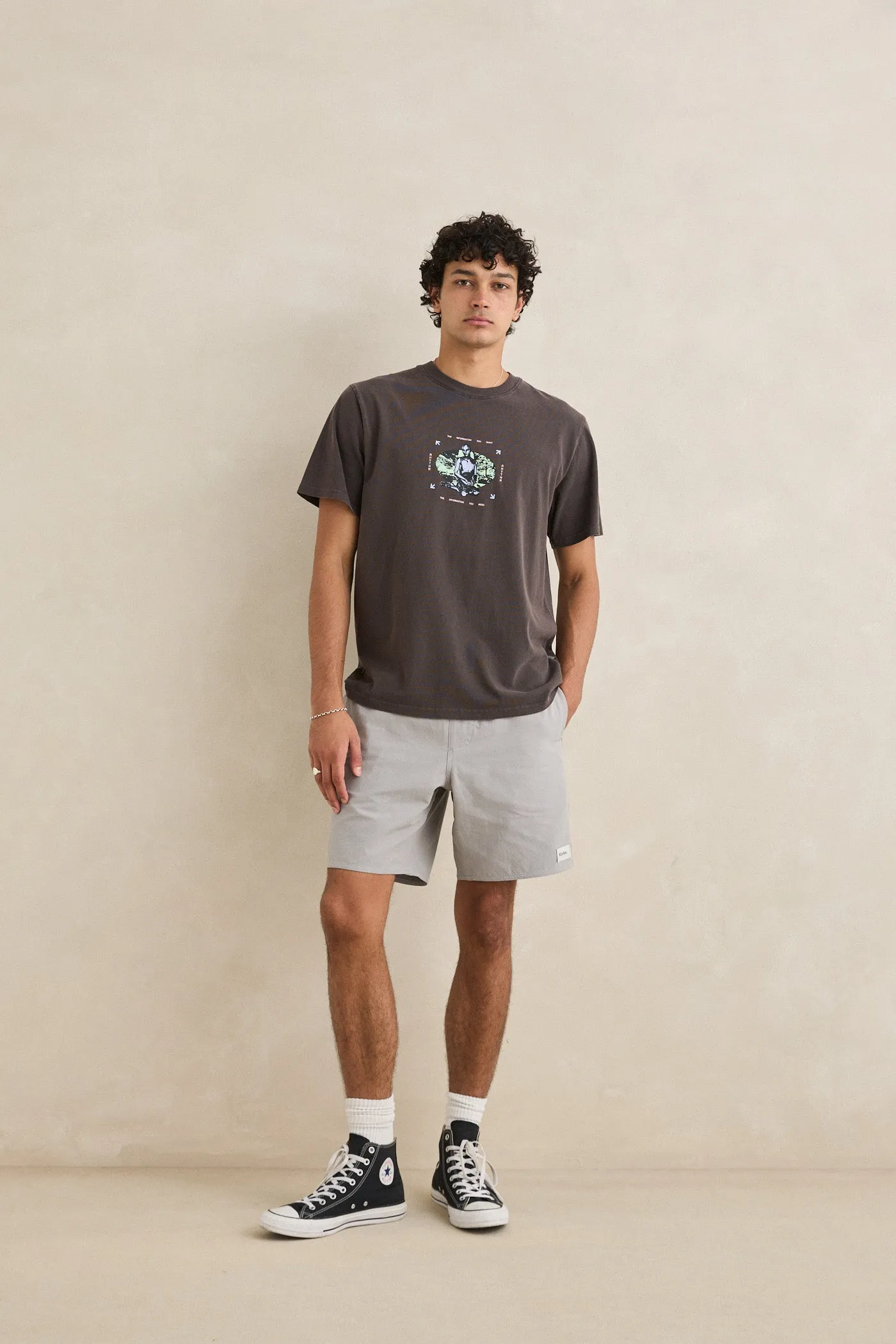 Nature Bot Vintage Ss T-Shirt Vintage Black sold by Rhythm. product image thumbnail 4