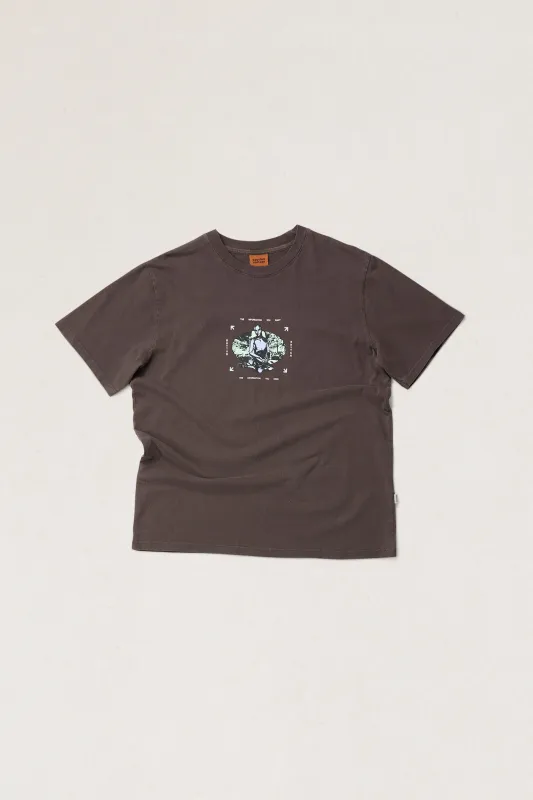 Nature Bot Vintage Ss T-Shirt Vintage Black made by Rhythm.