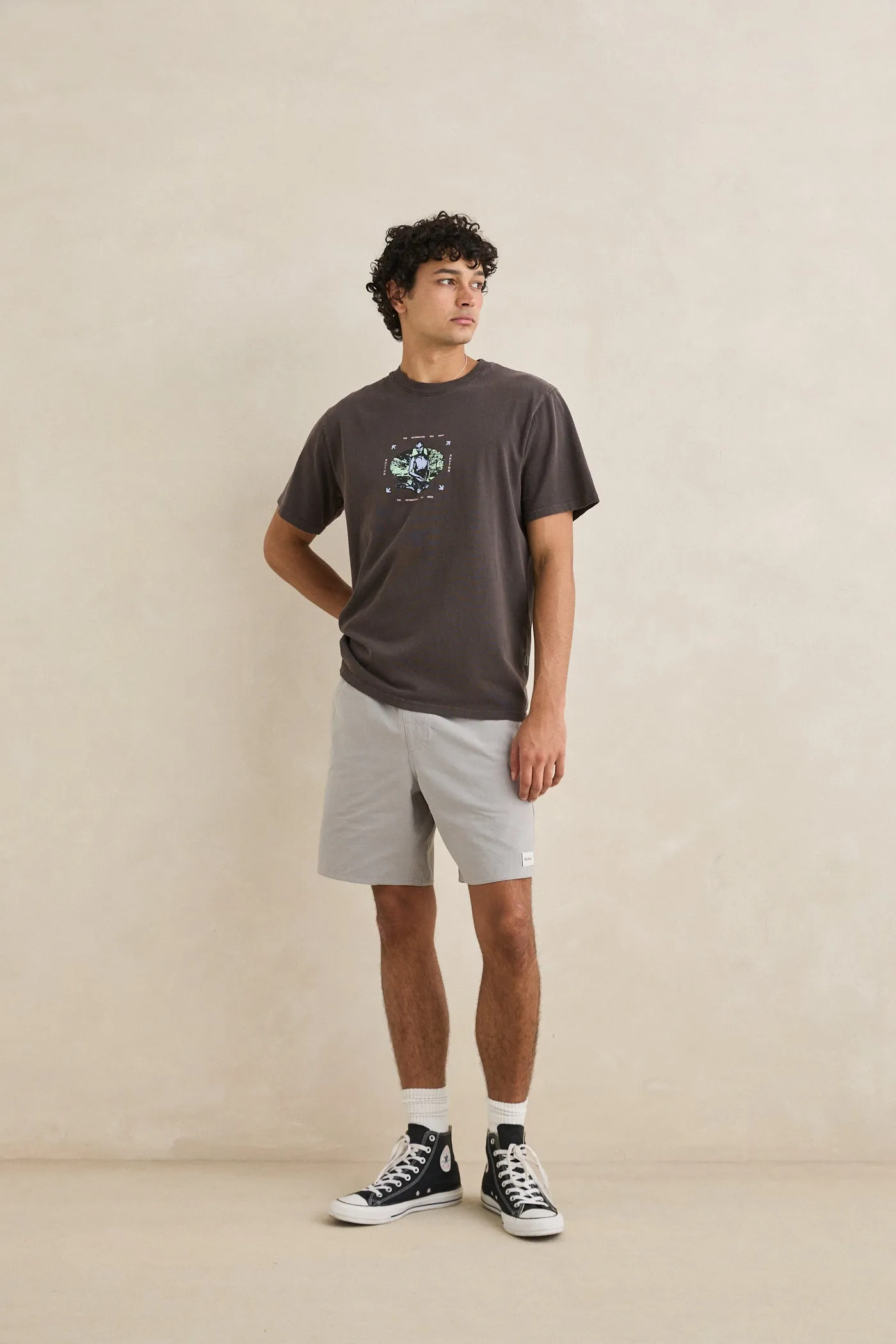 Nature Bot Vintage Ss T-Shirt Vintage Black sold by Rhythm. product image thumbnail 2