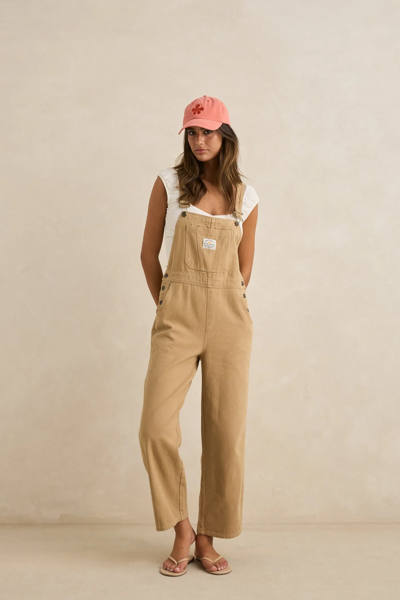 Melia Floral Cap Dusty Red sold by Rhythm. product image thumbnail 2