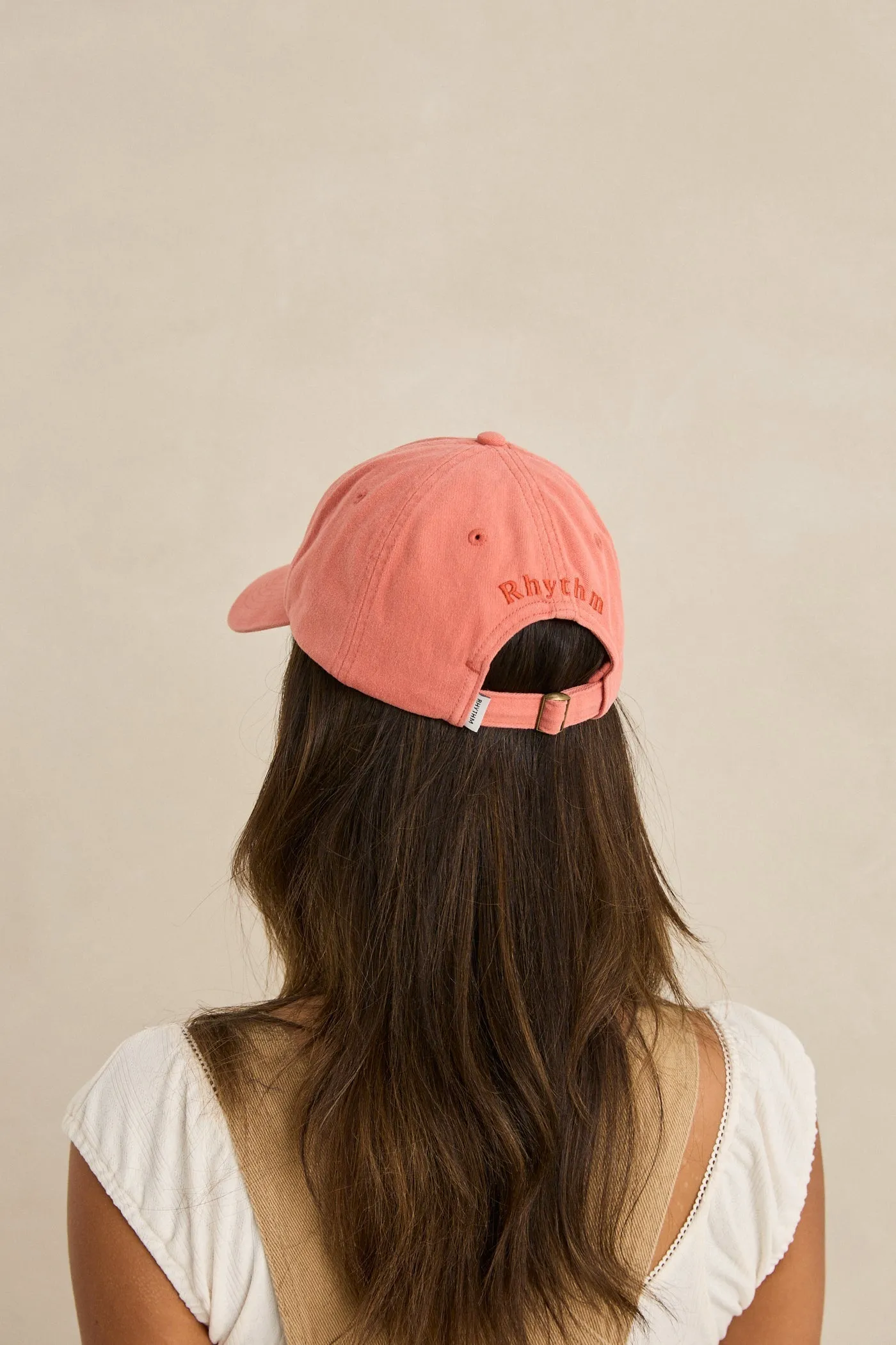 Melia Floral Cap Dusty Red sold by Rhythm. product image thumbnail 3