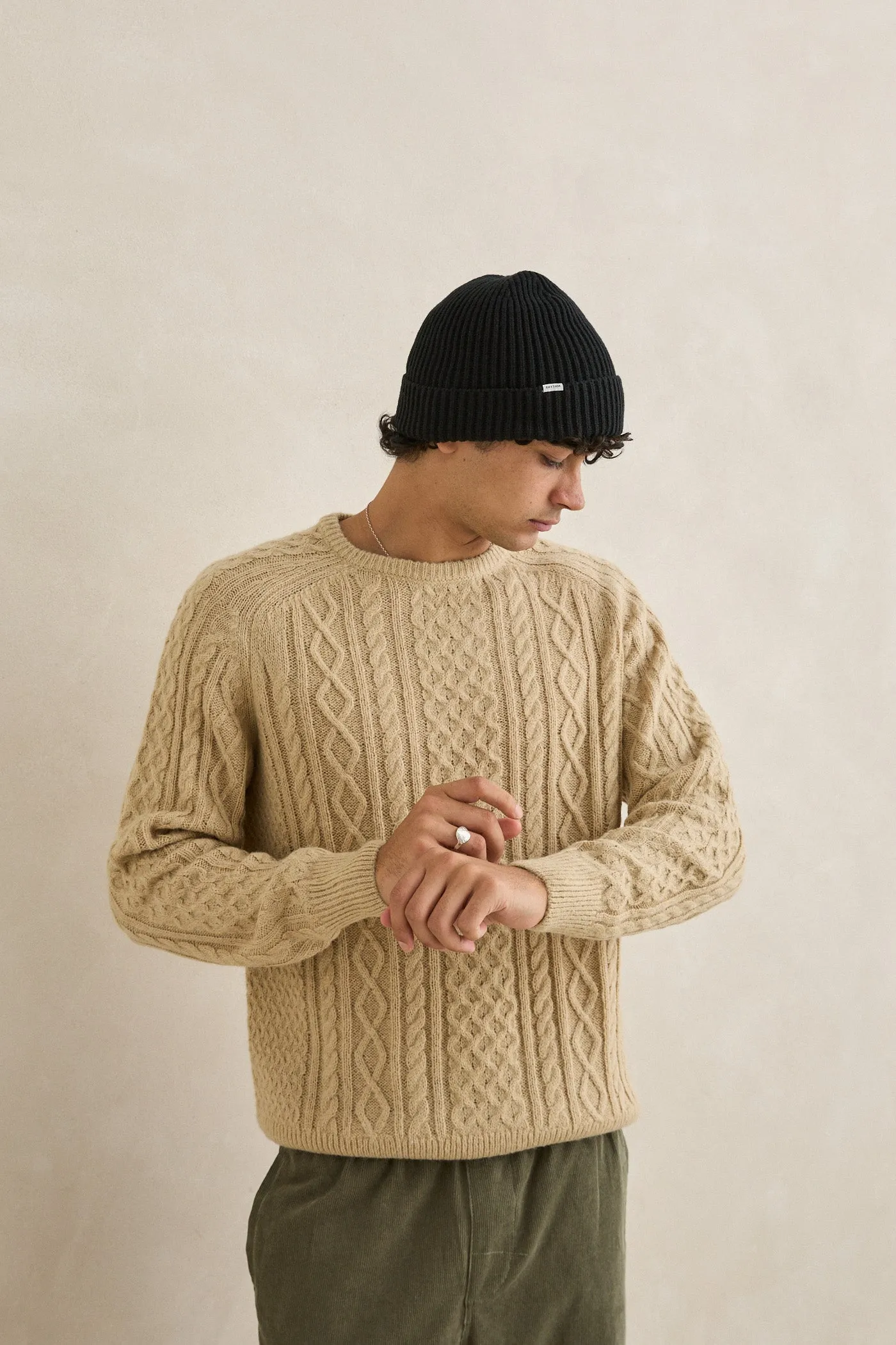 Standard Beanie Black sold by Rhythm. product image thumbnail 2