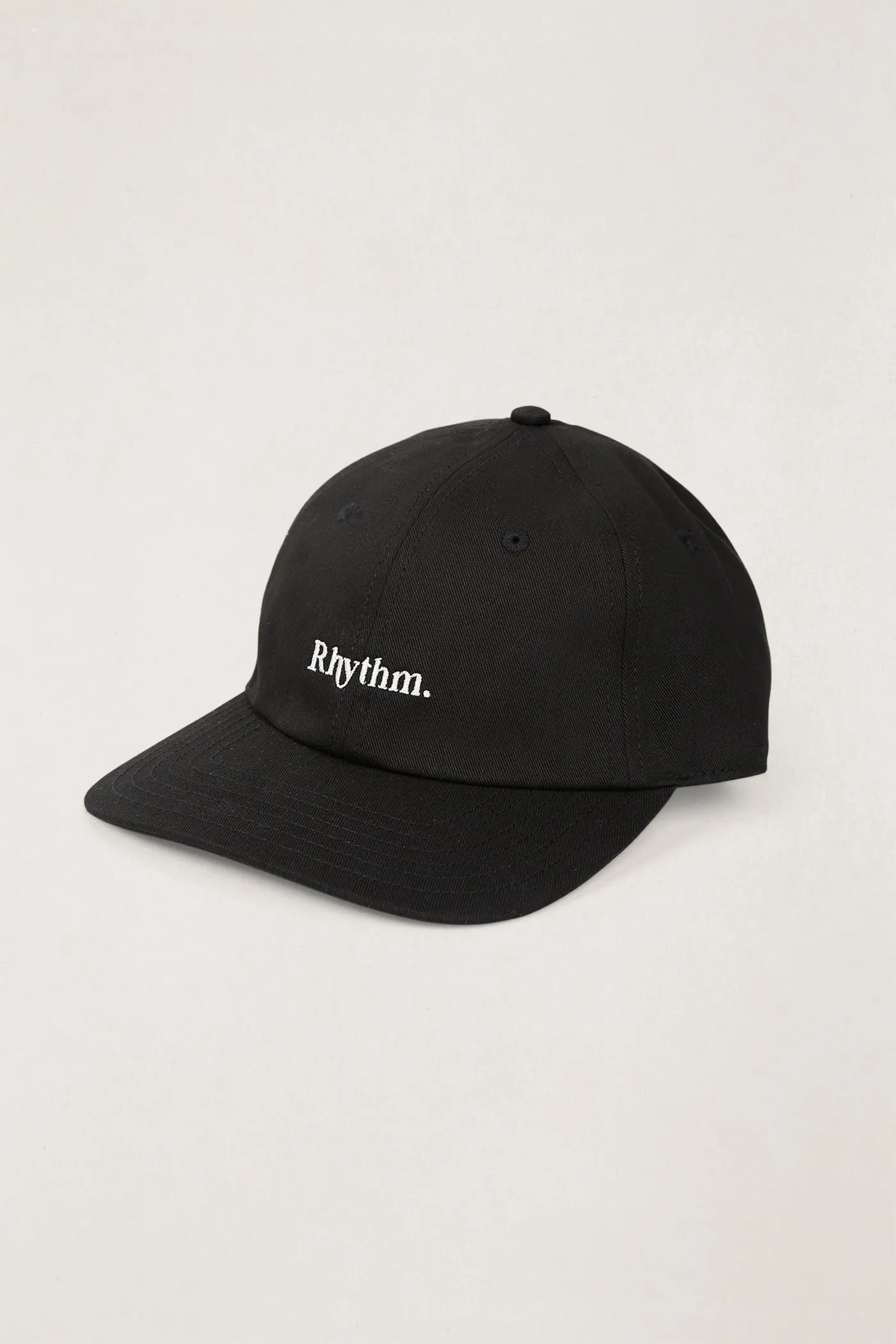 Essential Brushed Twill Cap Black sold by Rhythm.