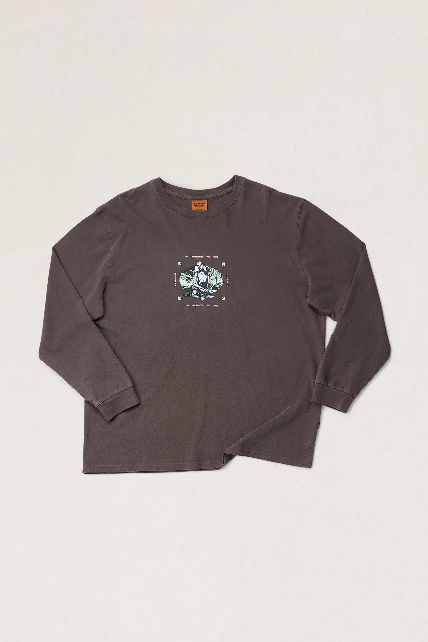 Nature Bot Vintage Ls T-Shirt Vintage Black sold by Rhythm.