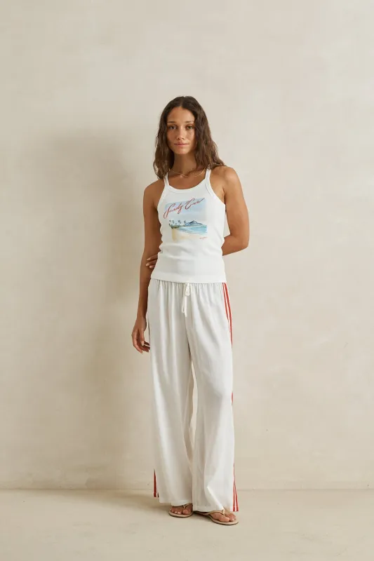 Tide Pant Chilli sold by Rhythm.