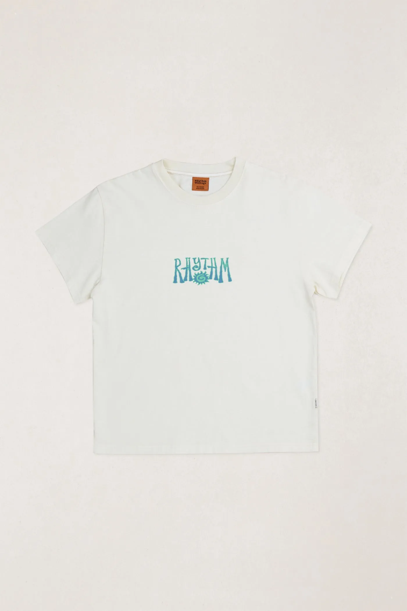 Fresh Stamp Band Ss T-Shirt Vintage White sold by Rhythm.