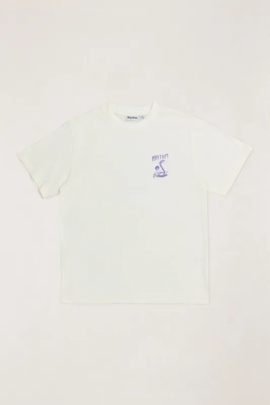 Desert Daze Ss T-Shirt Natural made by Rhythm.