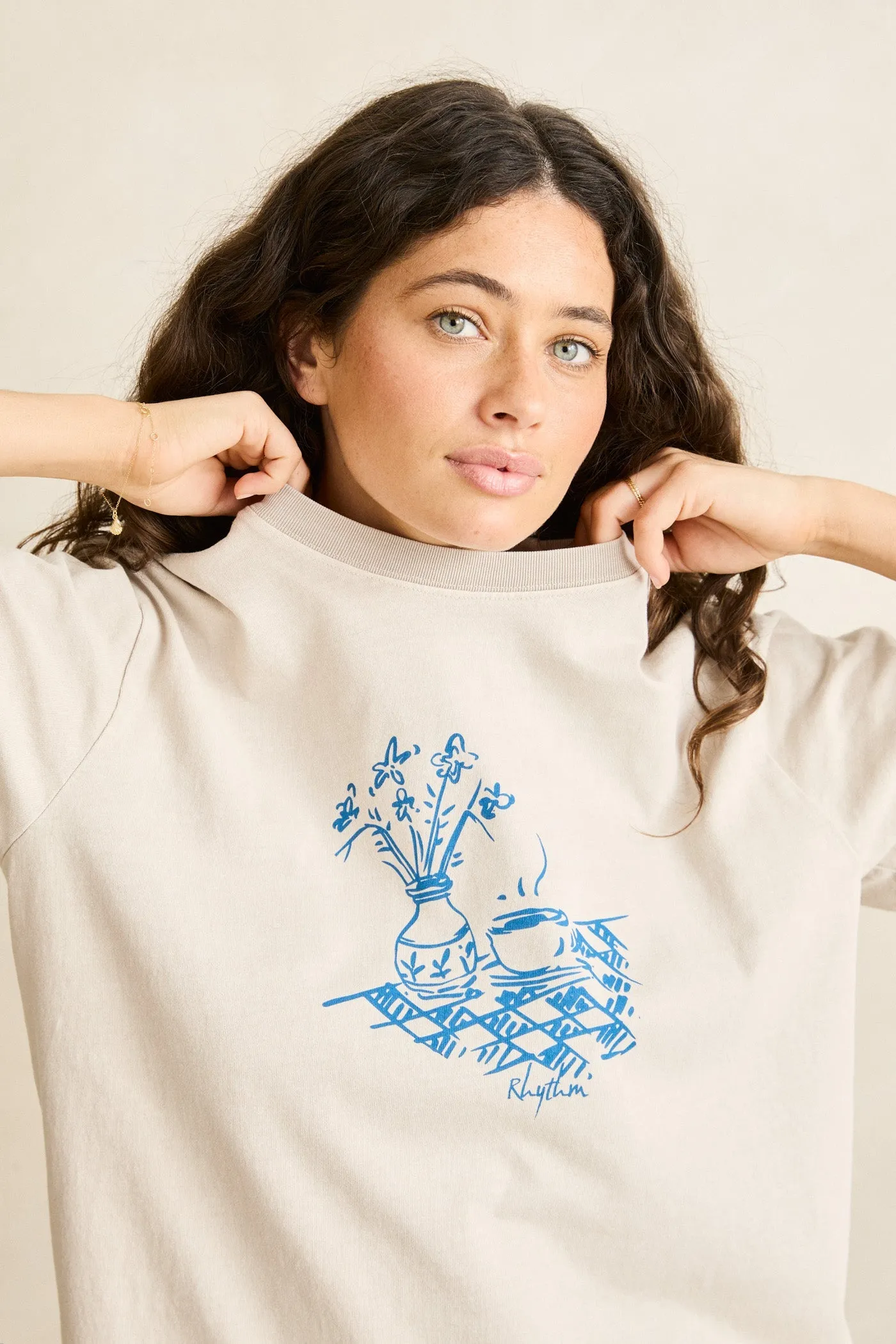 Simple Things Vintage Tee Moonrock sold by Rhythm. product image thumbnail 3