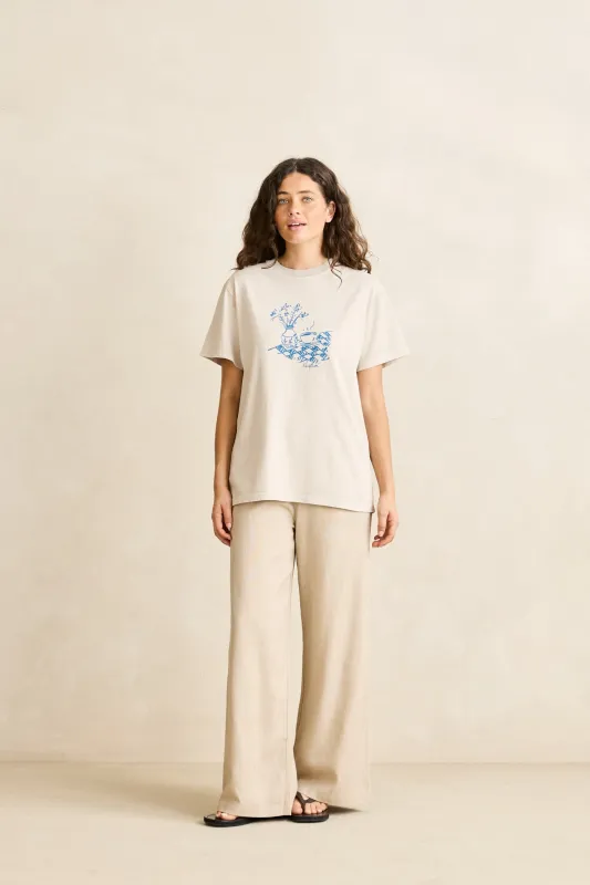 Simple Things Vintage Tee Moonrock made by Rhythm.