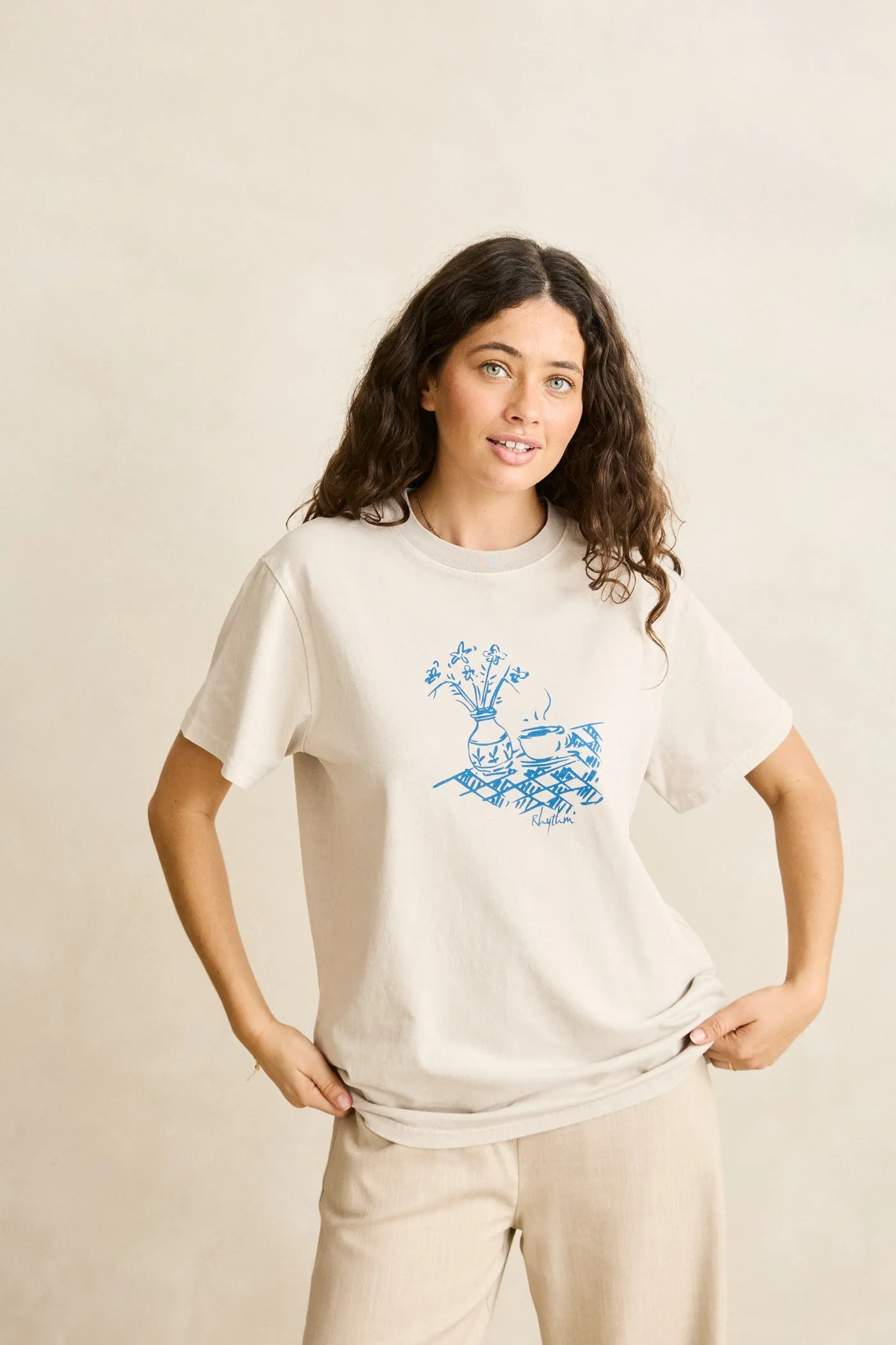 Simple Things Vintage Tee Moonrock sold by Rhythm. product image thumbnail 5