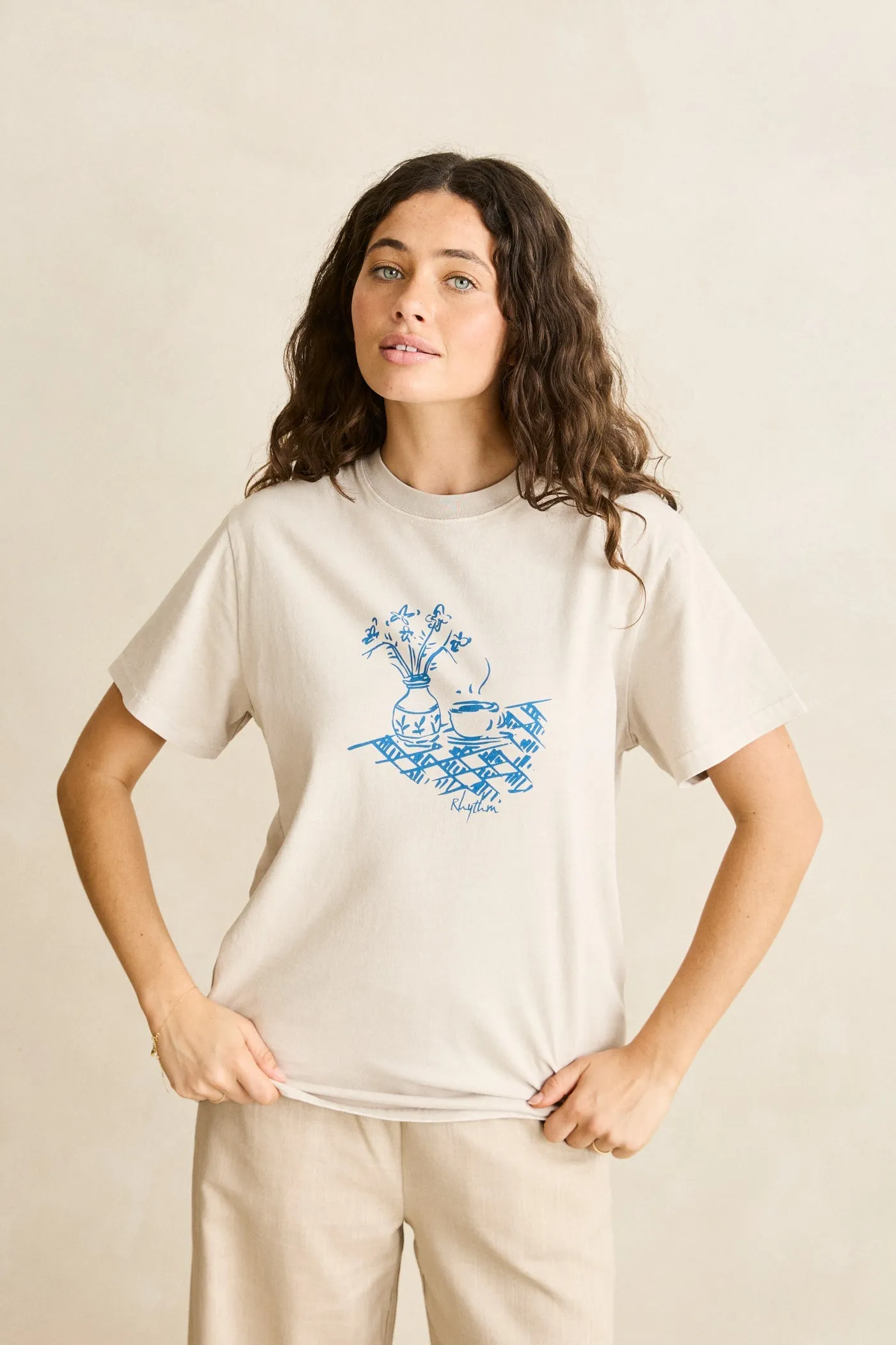 Simple Things Vintage Tee Moonrock sold by Rhythm. product image thumbnail 2