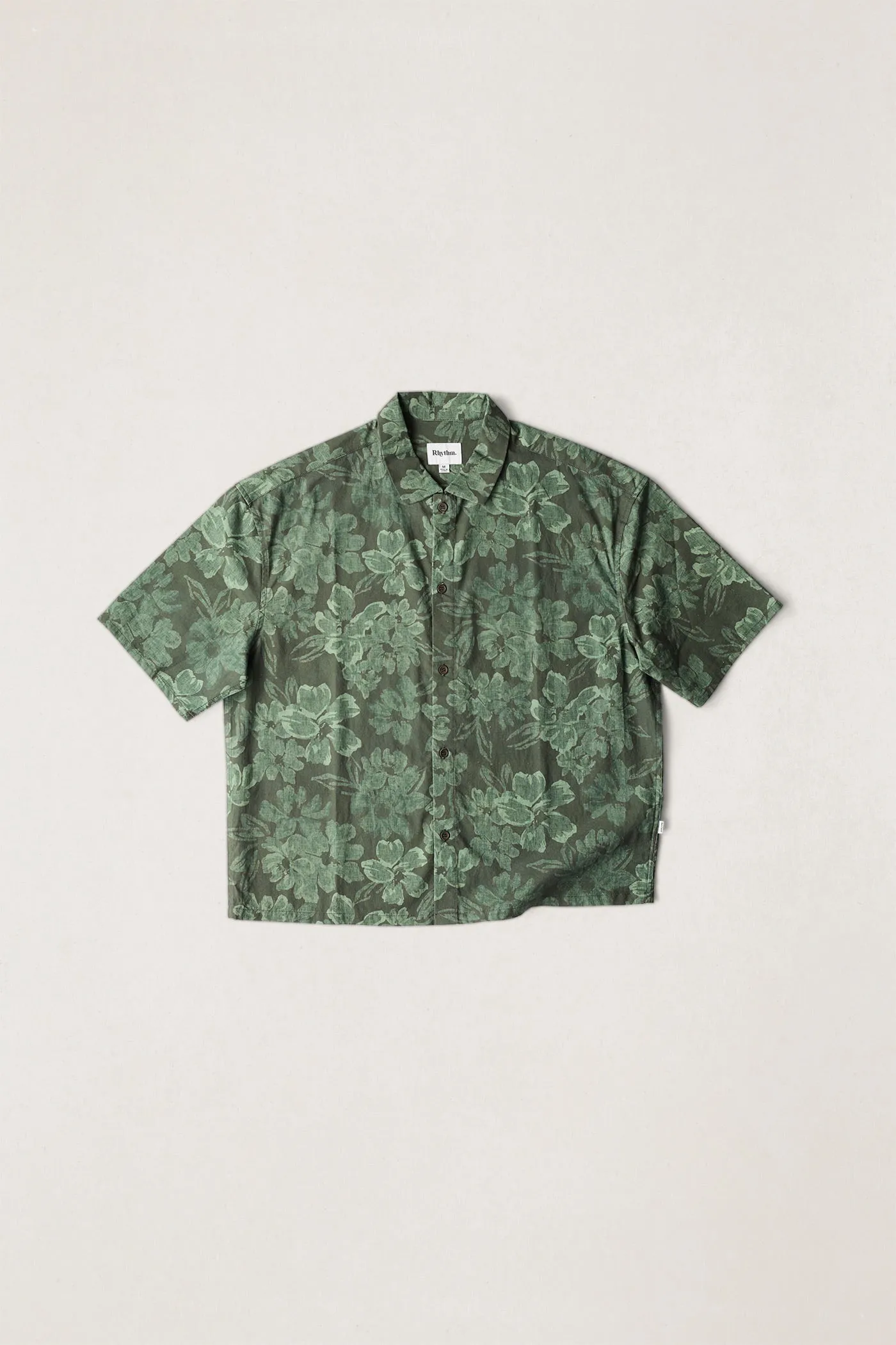 Traverse Ss Shirt Canopy Green sold by Rhythm.