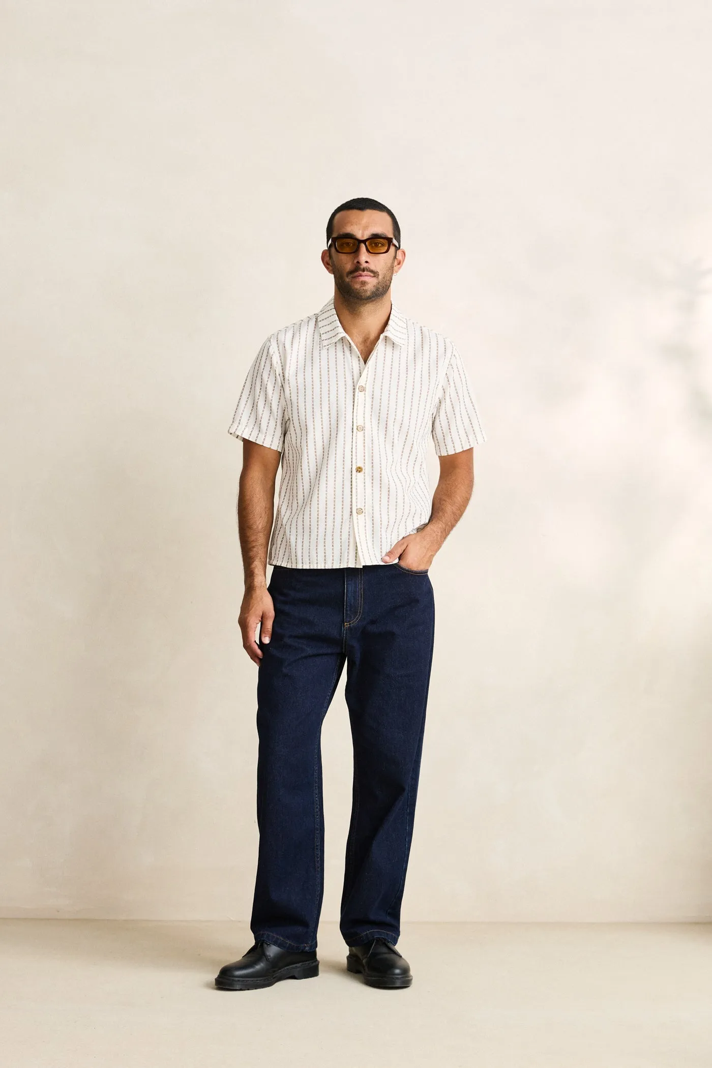 Vacation Stripe Crop Ss Shirt Multi sold by Rhythm. product image thumbnail 4