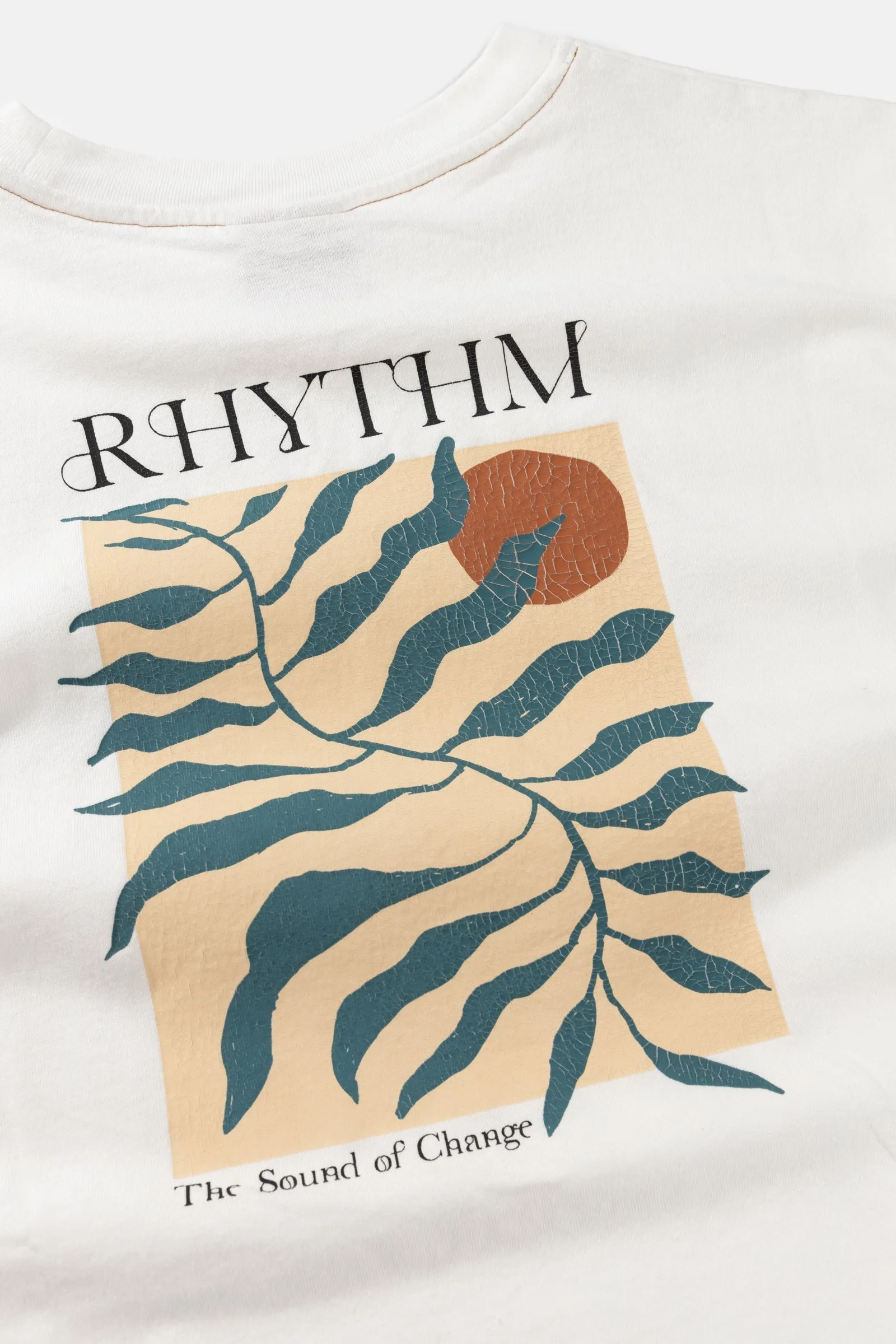 Fern Vintage Ss T-Shirt Vintage White sold by Rhythm. product image thumbnail 4