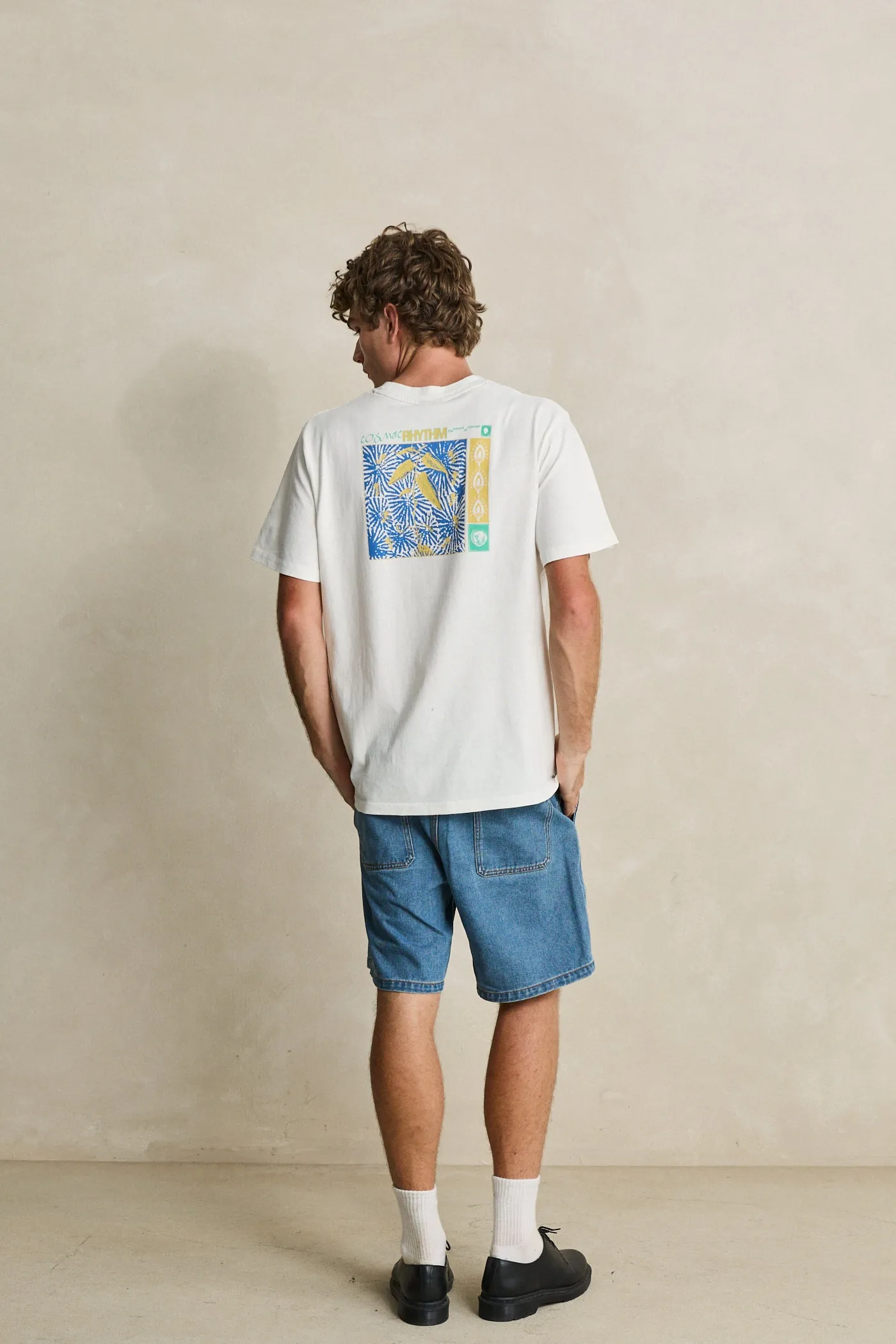 Subterranean Vintage Ss T-Shirt Vintage White sold by Rhythm. product image thumbnail 3