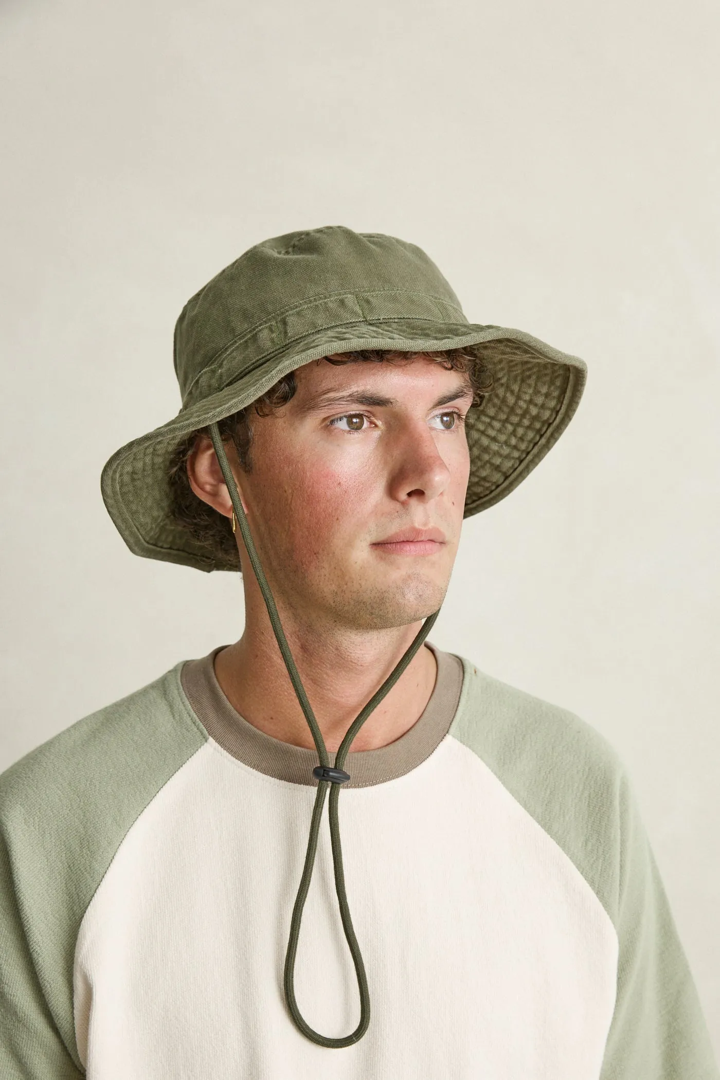 Worn Path Boonie Olive sold by Rhythm. product image thumbnail 2