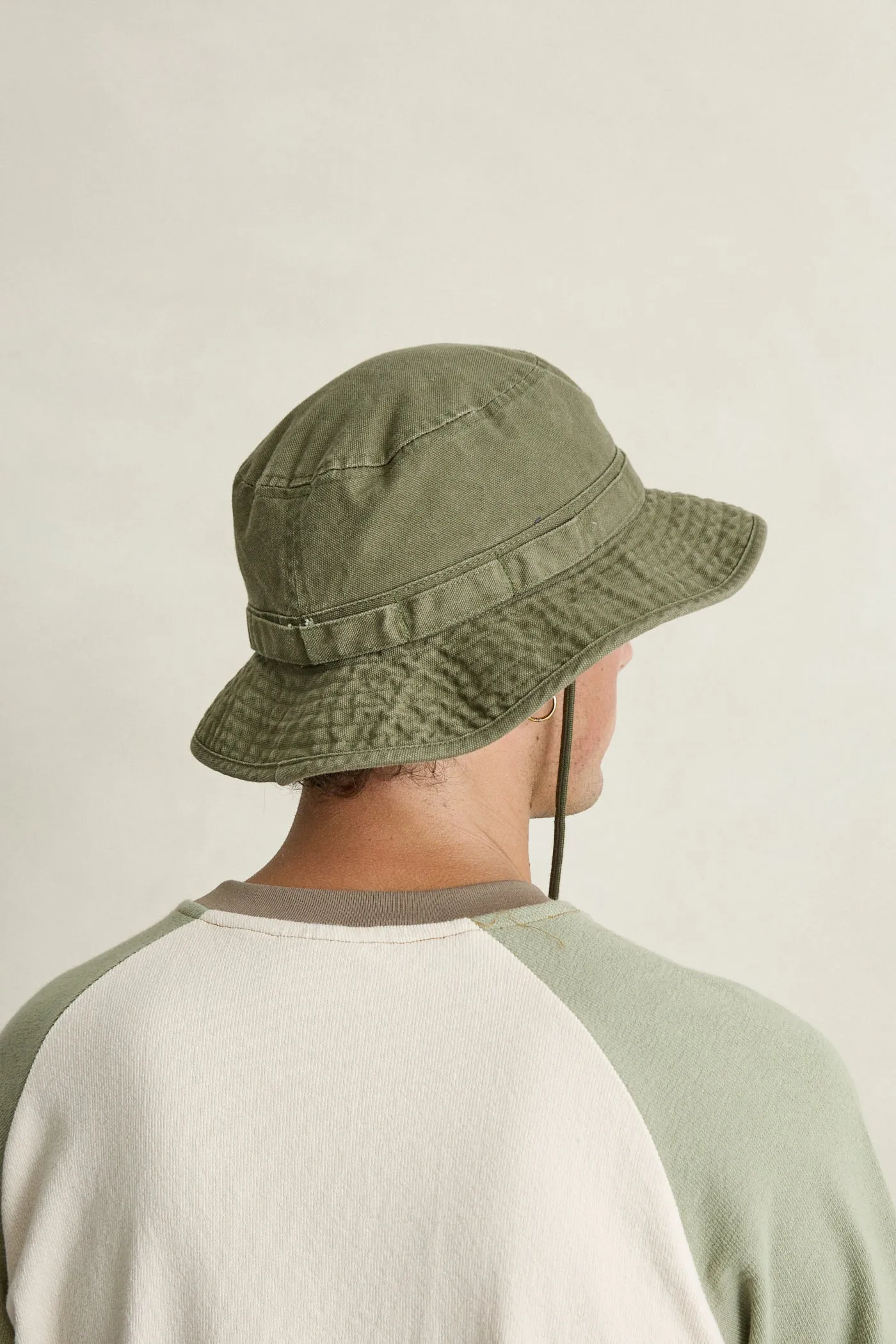 Worn Path Boonie Olive sold by Rhythm. product image thumbnail 4