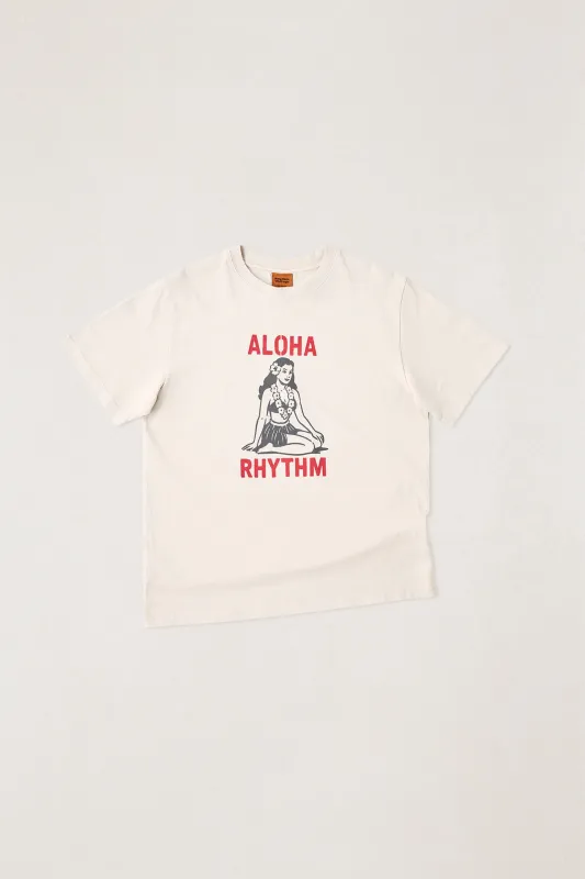Aloha Rhythm Vintage Ss T-Shirt Moonrock made by Rhythm.