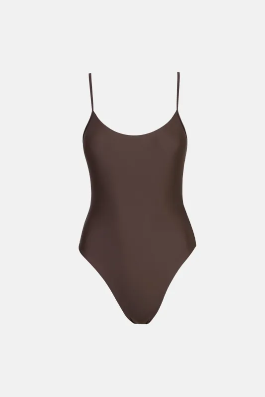 Classic Minimal One Piece Chocolate made by Rhythm.