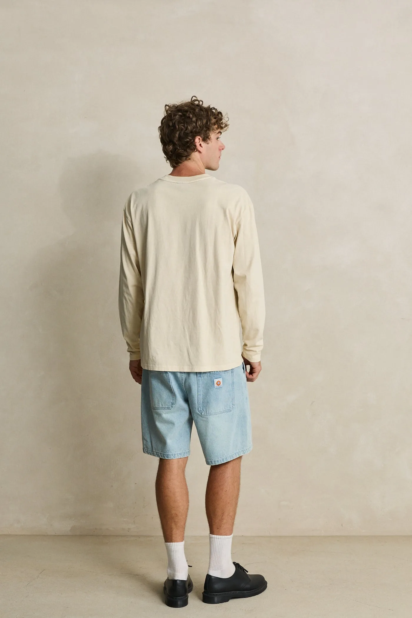 Denim Engineer Short Mid Wash Denim sold by Rhythm. product image thumbnail 4