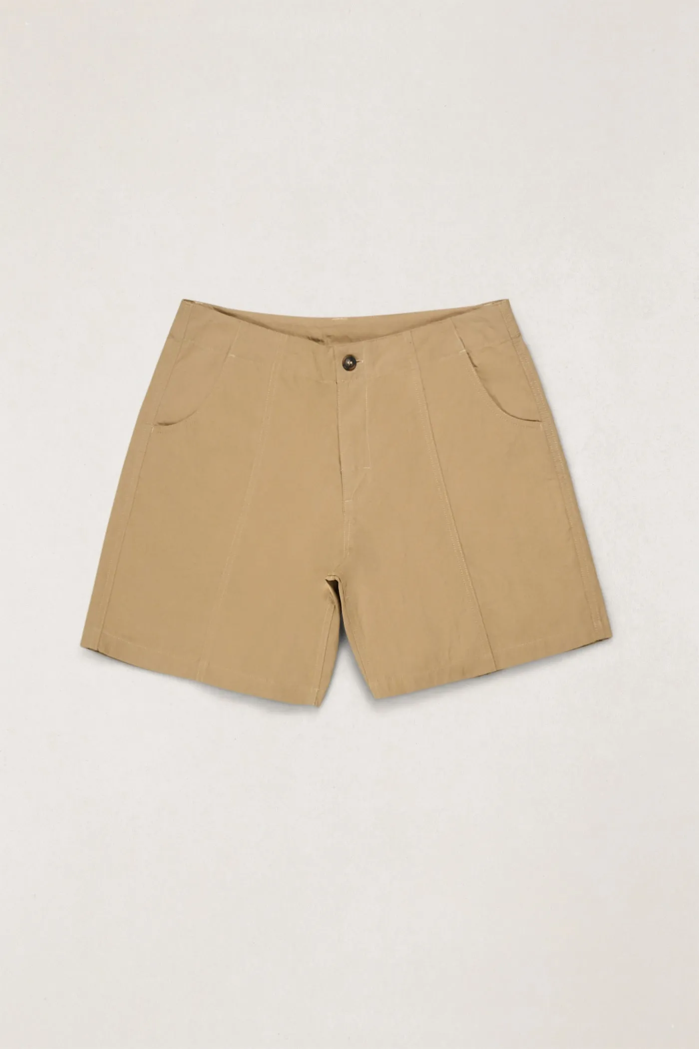 Haight Short Khaki sold by Rhythm.