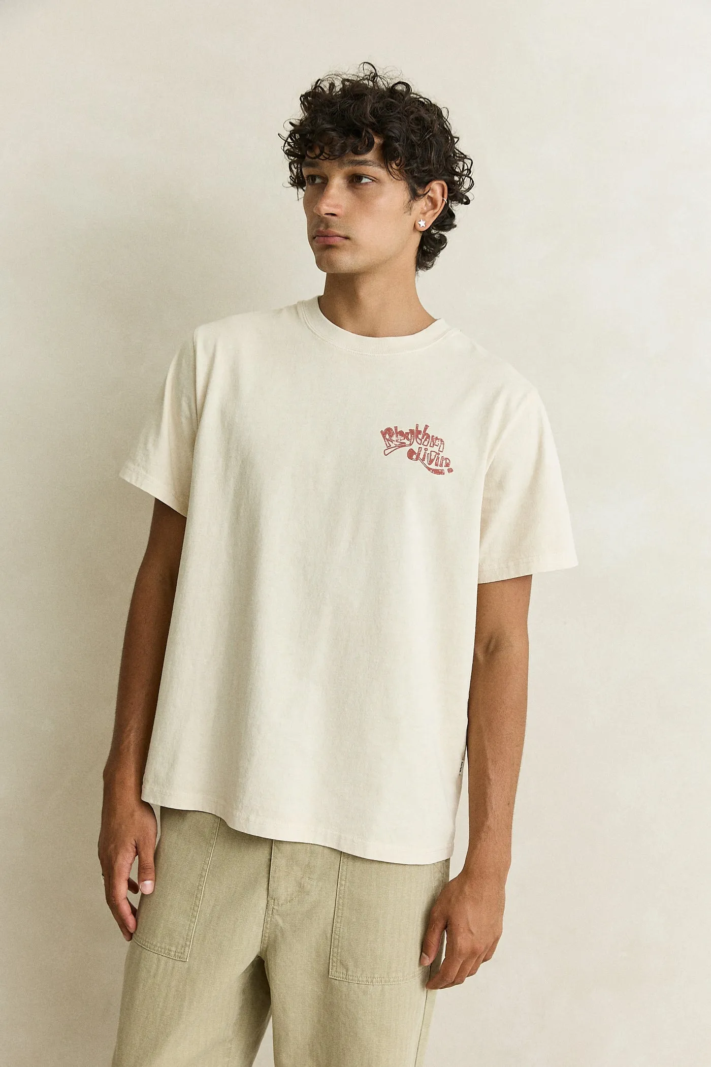 Sound Of Change Vintage Ss T-Shirt Natural sold by Rhythm. product image thumbnail 5