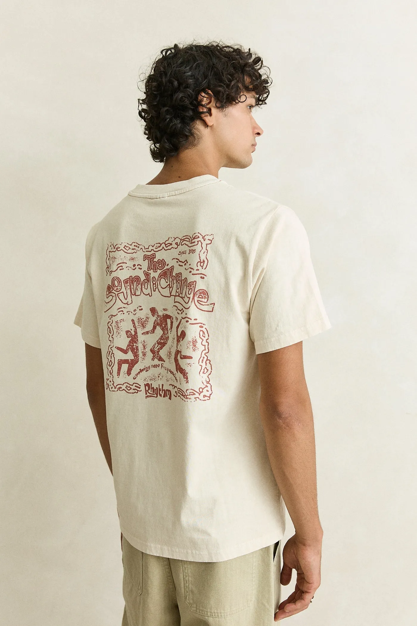 Sound Of Change Vintage Ss T-Shirt Natural sold by Rhythm. product image thumbnail 2