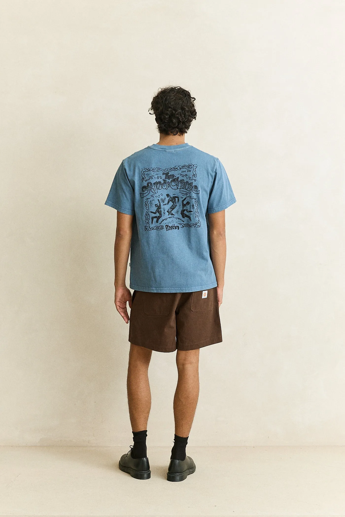 Sound Of Change Vintage Ss T-Shirt Vintage Blue sold by Rhythm. product image thumbnail 4