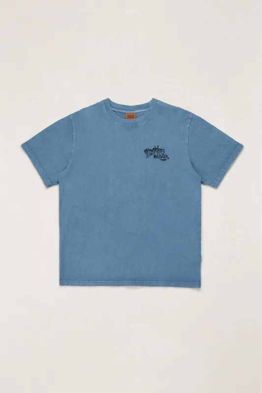 Sound Of Change Vintage Ss T-Shirt Vintage Blue made by Rhythm.