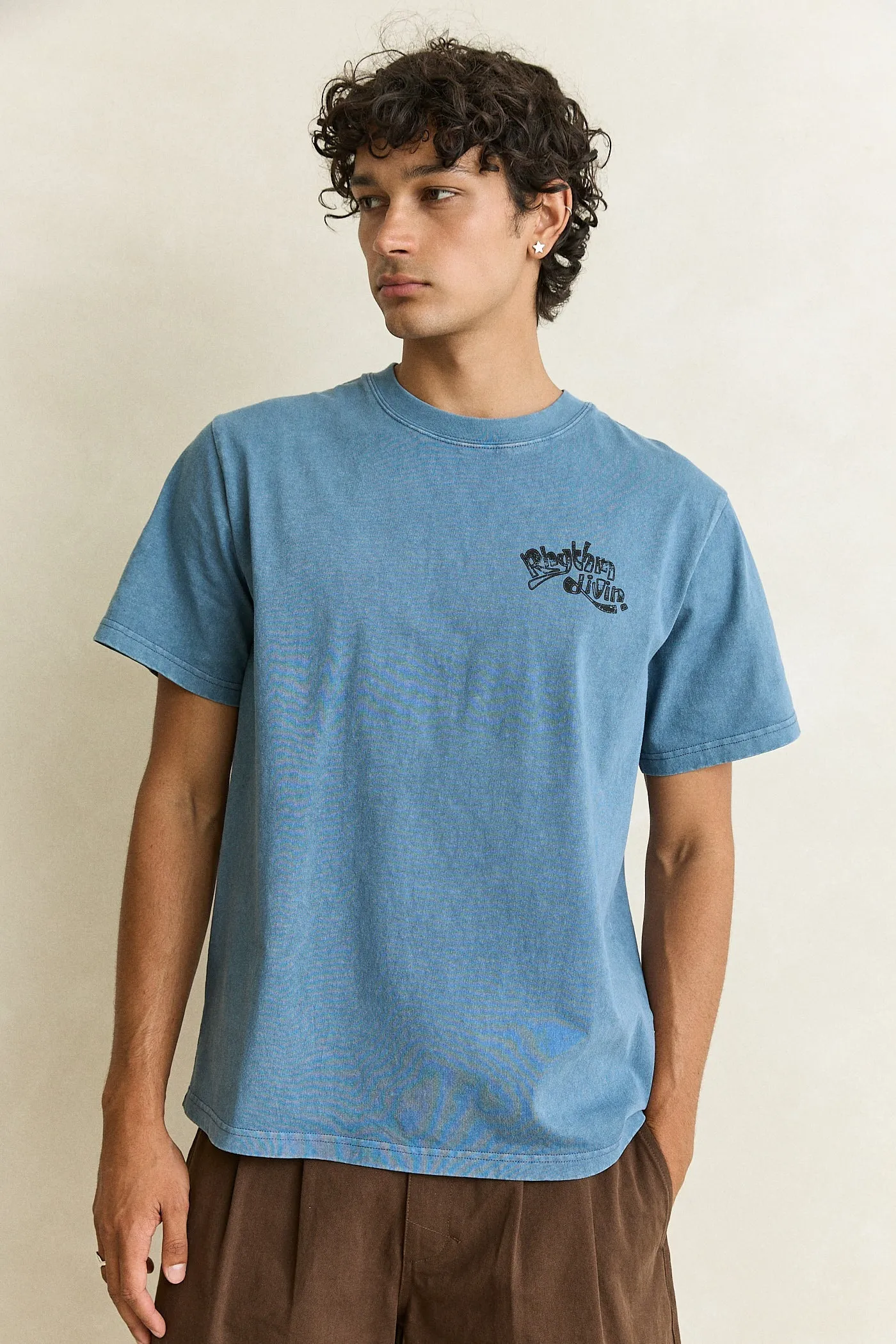 Sound Of Change Vintage Ss T-Shirt Vintage Blue sold by Rhythm. product image thumbnail 5
