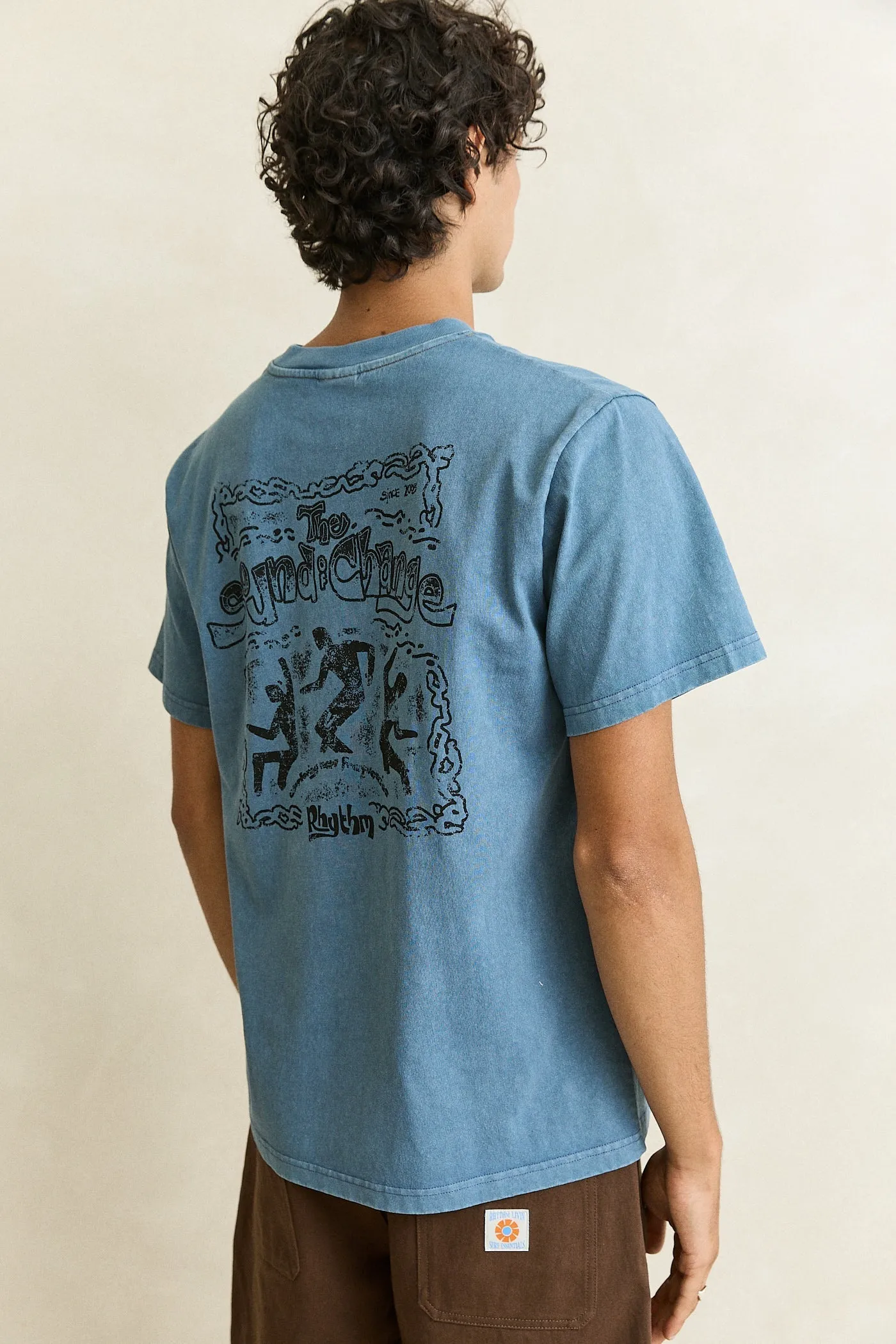 Sound Of Change Vintage Ss T-Shirt Vintage Blue sold by Rhythm. product image thumbnail 2